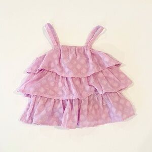 OshKosh 2T lilac tiered top
